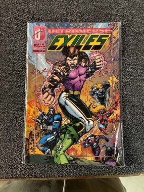 Ultraverse Exiles #1 Comic Book (1993, Malibu Comics)